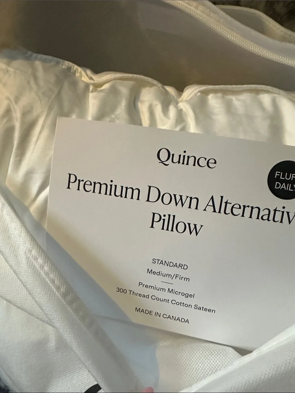 Quince plush pillow